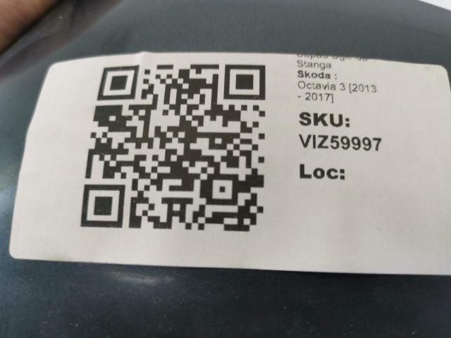 bontott SKODA OCTAVIA III Bal Visszapillantó Tükör Burkolat