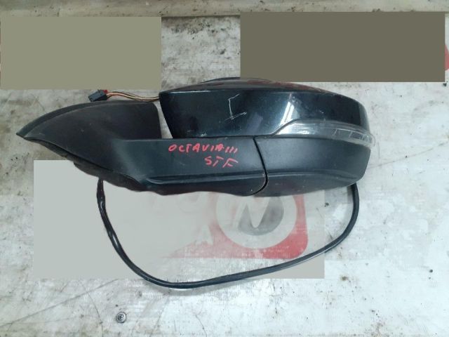 bontott SKODA OCTAVIA III Bal Visszapillantó Tükör (Elektromos)