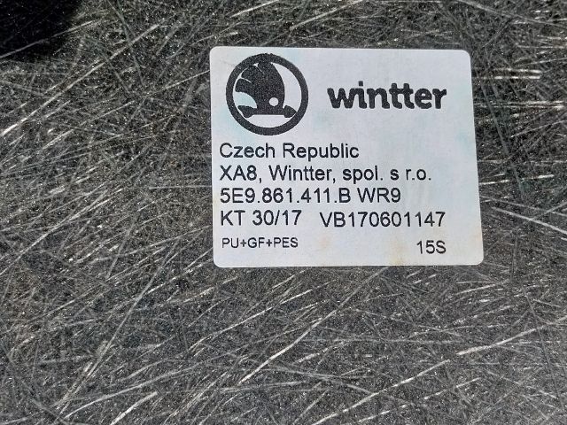 bontott SKODA OCTAVIA III Csomagtér Kárpit