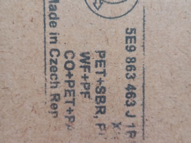 bontott SKODA OCTAVIA III Csomagtér Tálca