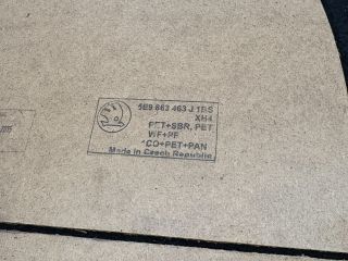 bontott SKODA OCTAVIA III Csomagtér Tálca