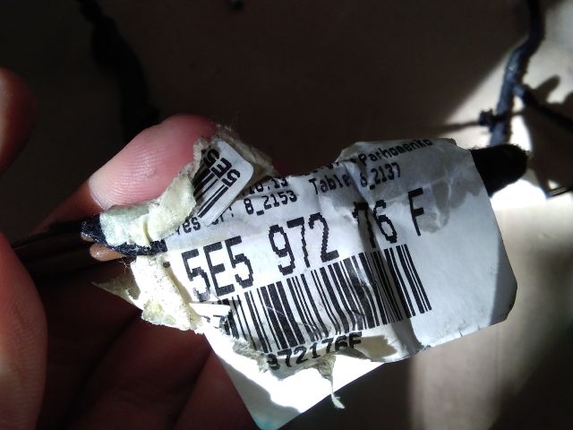 bontott SKODA OCTAVIA III Csomagtérajtó Kábelköteg