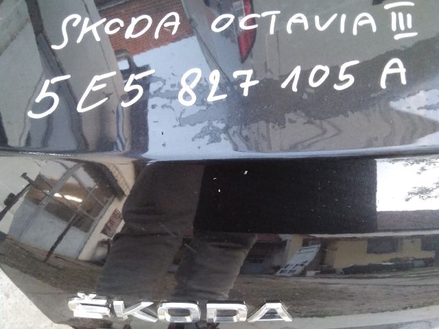 bontott SKODA OCTAVIA III Csomagtérajtó (Üres lemez)