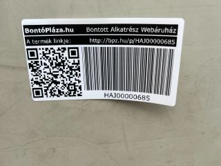 bontott SKODA OCTAVIA III Csomagtérajtó (Üres lemez)