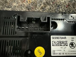 bontott SKODA OCTAVIA III Fűtéskapcsoló (digit klímás)