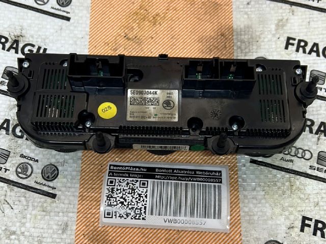 bontott SKODA OCTAVIA III Fűtéskapcsoló (digit klímás)