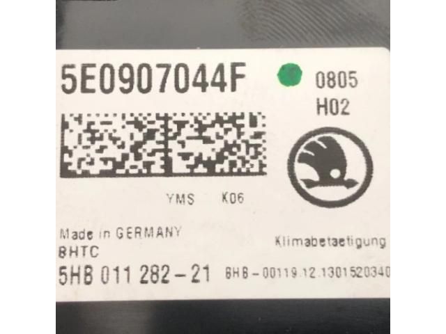 bontott SKODA OCTAVIA III Fűtéskapcsoló (digit klímás)