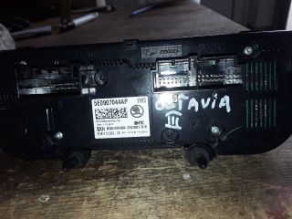 bontott SKODA OCTAVIA III Fűtéskapcsoló (digit klímás)