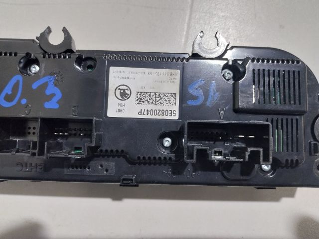 bontott SKODA OCTAVIA III Fűtéskapcsoló (manuális klímás)