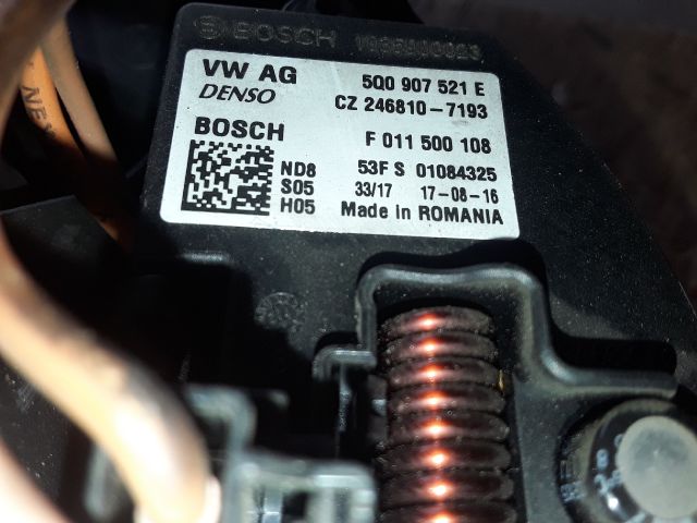 bontott SKODA OCTAVIA III Fűtőmotor (Klímás)