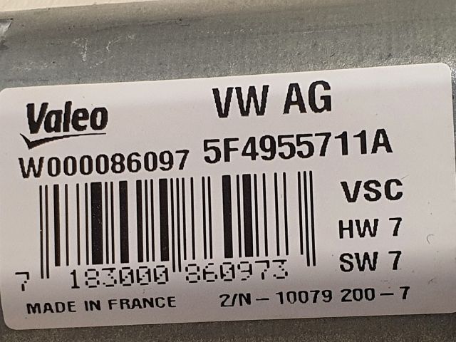 bontott SKODA OCTAVIA III Hátsó Ablaktörlő Motor