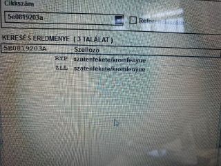 bontott SKODA OCTAVIA III Hátsó középső Szellőző