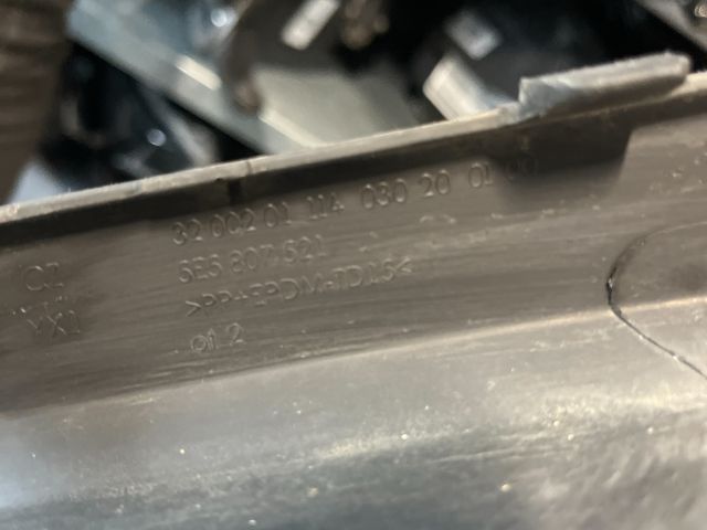 bontott SKODA OCTAVIA III Hátsó Lökhárító Alsó (Műanyag)