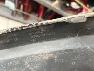 bontott SKODA OCTAVIA III Hátsó Lökhárító Alsó (Műanyag)