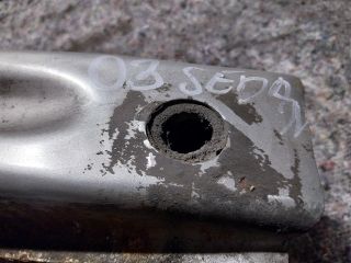 bontott SKODA OCTAVIA III Hátsó Lökhárító Merevítő (Fém)