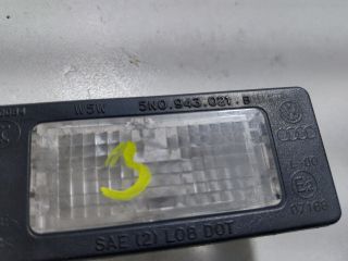 bontott SKODA OCTAVIA III Hátsó Rendszámtábla Világítás