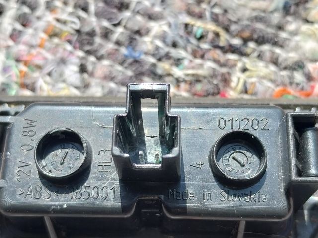 bontott SKODA OCTAVIA III Hátsó Rendszámtábla Világítás