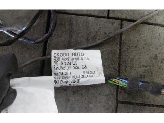 bontott SKODA OCTAVIA III Hátsó Tolatóradar Kábelköteg