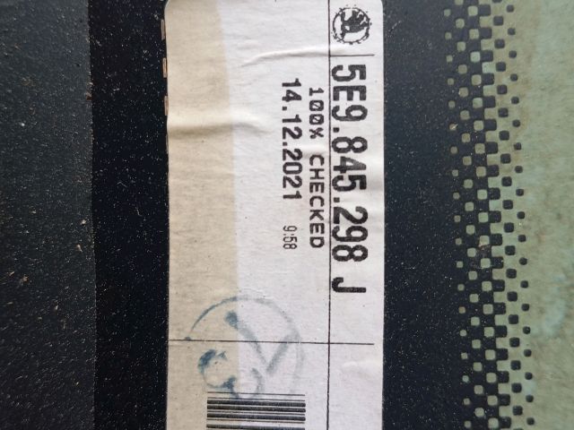 bontott SKODA OCTAVIA III Jobb C Oszlop Oldalablak Üveg