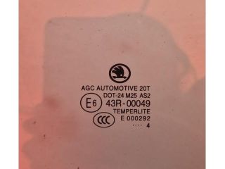 bontott SKODA OCTAVIA III Jobb első Ablak