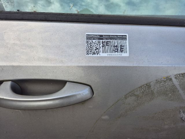 bontott SKODA OCTAVIA III Jobb első Ajtó (Üres lemez)