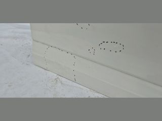 bontott SKODA OCTAVIA III Jobb első Ajtó (Üres lemez)