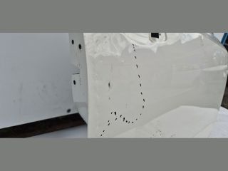 bontott SKODA OCTAVIA III Jobb első Ajtó (Üres lemez)