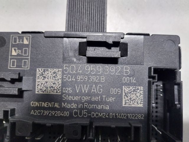 bontott SKODA OCTAVIA III Jobb első Ajtó Vezérlőegység