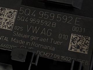 bontott SKODA OCTAVIA III Jobb első Ajtó Vezérlőegység