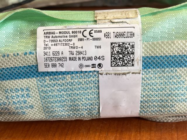 bontott SKODA OCTAVIA III Jobb első Függöny Légzsák