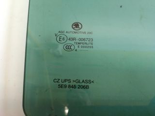 bontott SKODA OCTAVIA III Jobb hátsó Ablak