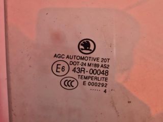 bontott SKODA OCTAVIA III Jobb hátsó Ablak