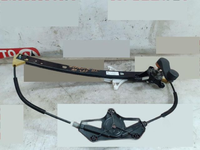 bontott SKODA OCTAVIA III Jobb hátsó Ablakemelő Szerkezet (Mechanikus)