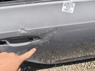 bontott SKODA OCTAVIA III Jobb hátsó Ajtó (Üres lemez)