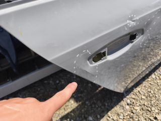 bontott SKODA OCTAVIA III Jobb hátsó Ajtó (Üres lemez)