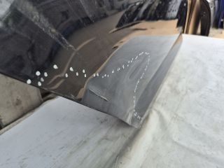 bontott SKODA OCTAVIA III Jobb hátsó Ajtó (Üres lemez)