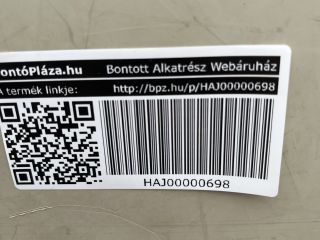 bontott SKODA OCTAVIA III Jobb hátsó Ajtó (Üres lemez)