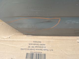 bontott SKODA OCTAVIA III Jobb hátsó Ajtó (Üres lemez)