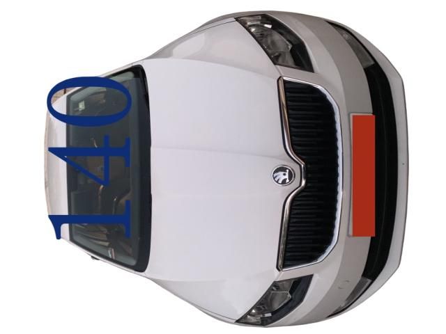 bontott SKODA OCTAVIA III Jobb hátsó Felső Zsanér