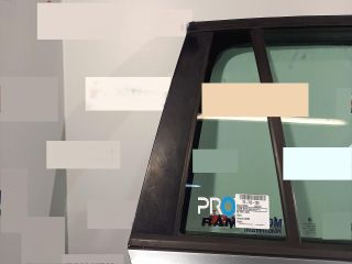 bontott SKODA OCTAVIA III Jobb hátsó Fixüveg (Ajtóban)