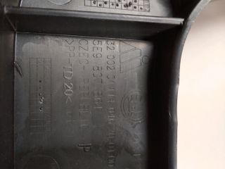 bontott SKODA OCTAVIA III Jobb hátsó Lökhárító Tartó (Műanyag)