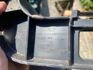 bontott SKODA OCTAVIA III Jobb hátsó Lökhárító Tartó (Műanyag)