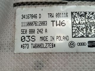 bontott SKODA OCTAVIA III Jobb Oldallégzsák