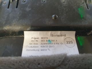 bontott SKODA OCTAVIA III Jobb Szellőző