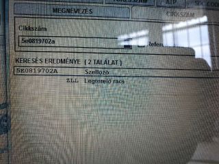 bontott SKODA OCTAVIA III Jobb Szellőző