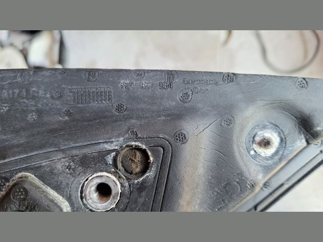 bontott SKODA OCTAVIA III Jobb Visszapillantó Tükör (Elektromos)