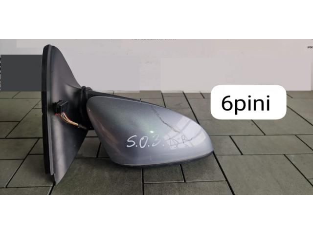 bontott SKODA OCTAVIA III Jobb Visszapillantó Tükör (Elektromos)