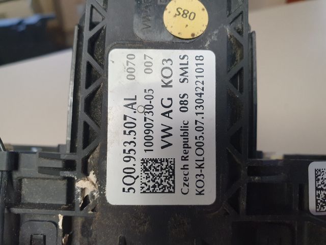 bontott SKODA OCTAVIA III Komplett Kormánykapcsoló (Bajuszkapcsoló)