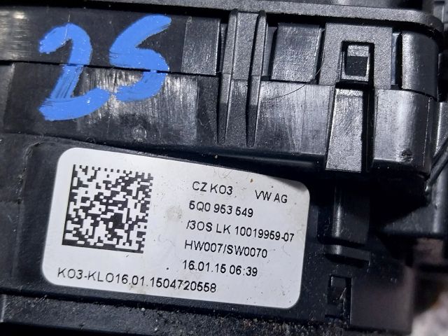 bontott SKODA OCTAVIA III Komplett Kormánykapcsoló (Bajuszkapcsoló)