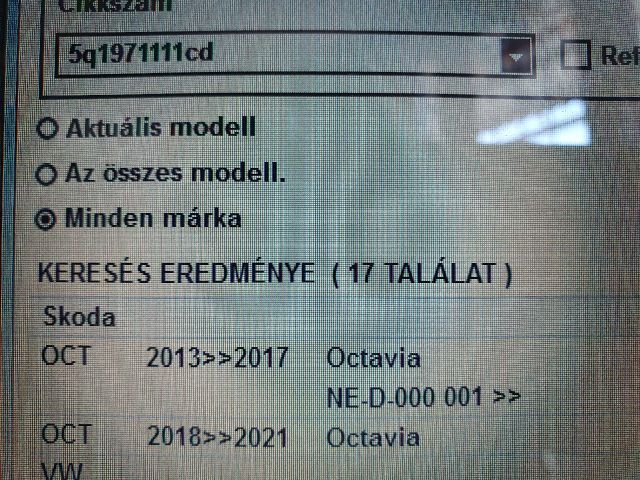 bontott SKODA OCTAVIA III Kormánymű (Elektromos)